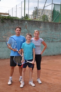 Tennisschule mit Barbara